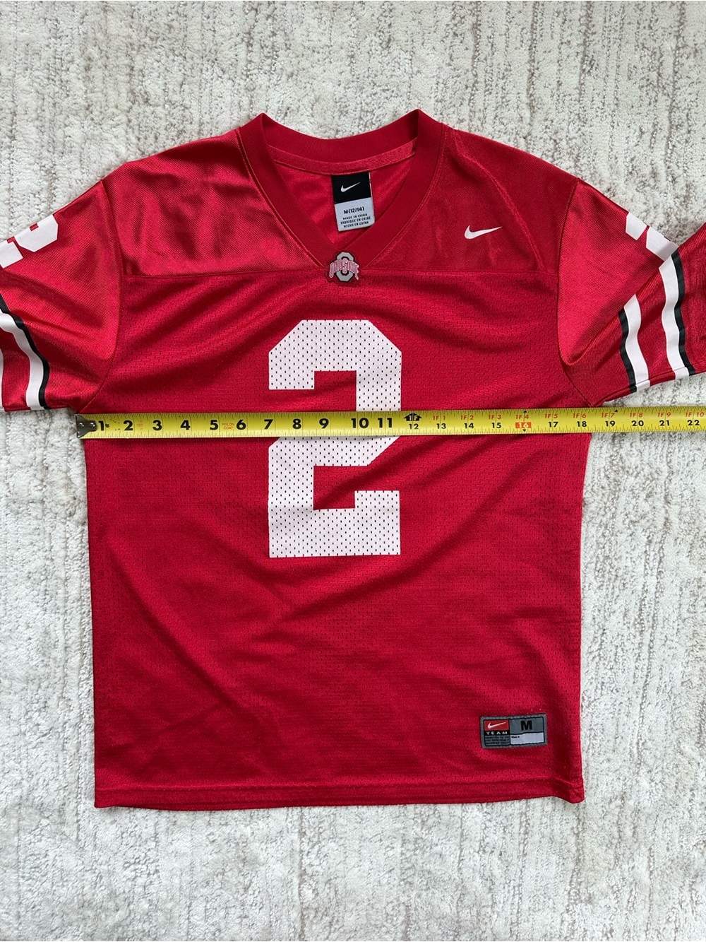Nike Ohio State Buckeyes #2 Football Jersey Youth Kids Medium (12/14) - Picture 8 of 8